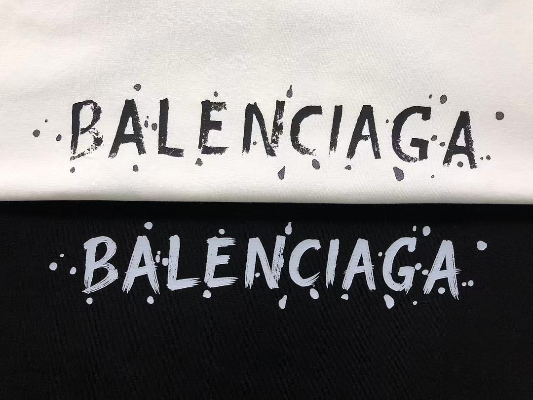 Balenciaga 115 B⭐L⭐⭐⭐IA⭐A T-SHIRT 22051316172 (Im 170Cm 60Kg I Wear Size M In The Phot) - Image 18