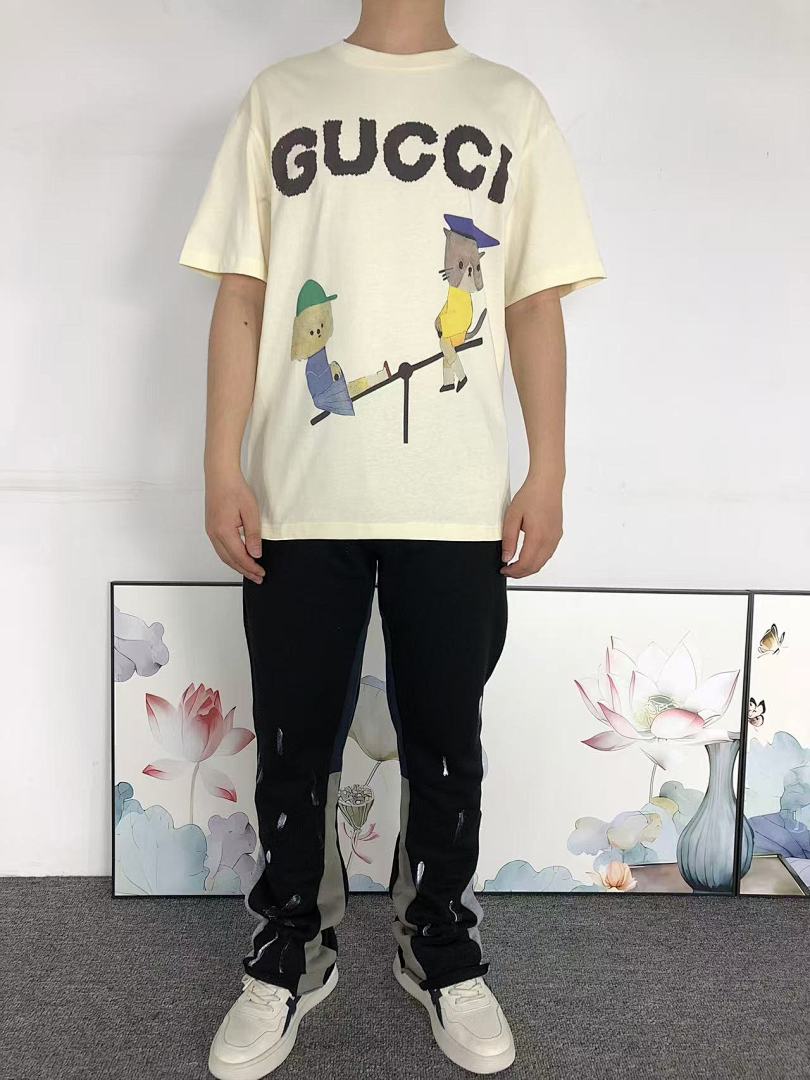 Gucci 78 G⭐C⭐I T-SHIRT 5050823101 (Im 170Cm 60Kg I Wear Size S In The Phot) - Image 3
