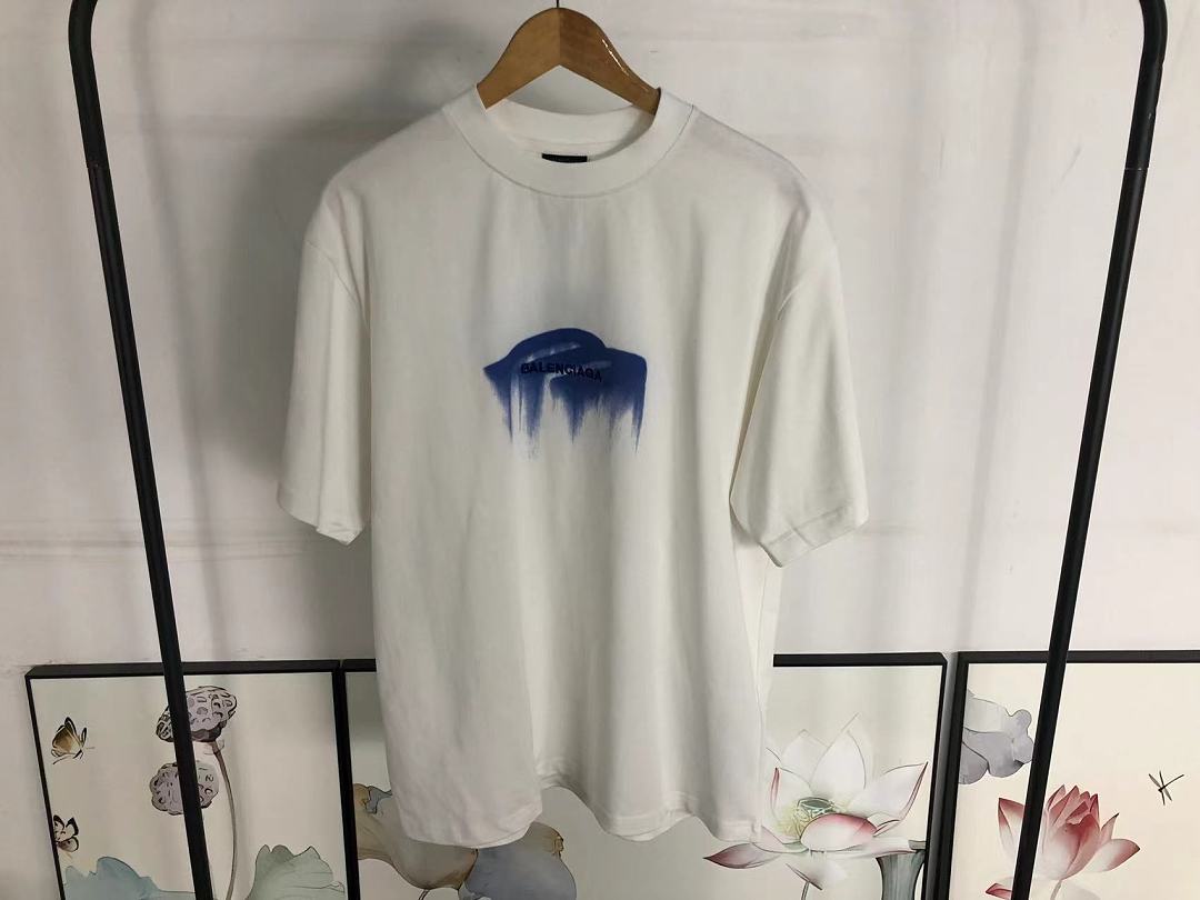 Balenciaga 115 B⭐L⭐⭐⭐IA⭐A T-SHIRT 42042205156 (Im 170Cm 60Kg I Wear Size 1 In The Phot) - Image 18