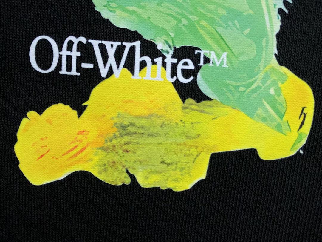 Off-White 208 OFF-WHITE (WHITE HOODIE) - Image 13