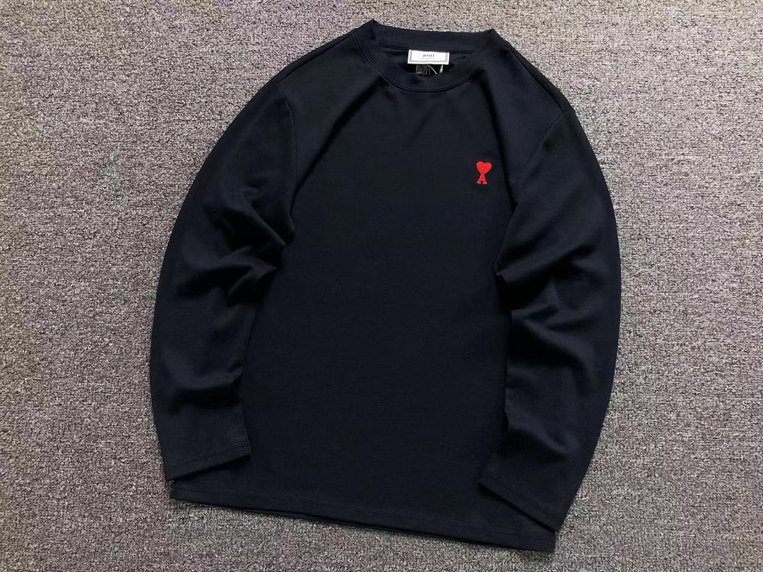 AMI 105 AMI LONG SLEEVED 3208070603 (Im 170Cm 60Kg I Wear Size L In The Phot) - Image 11
