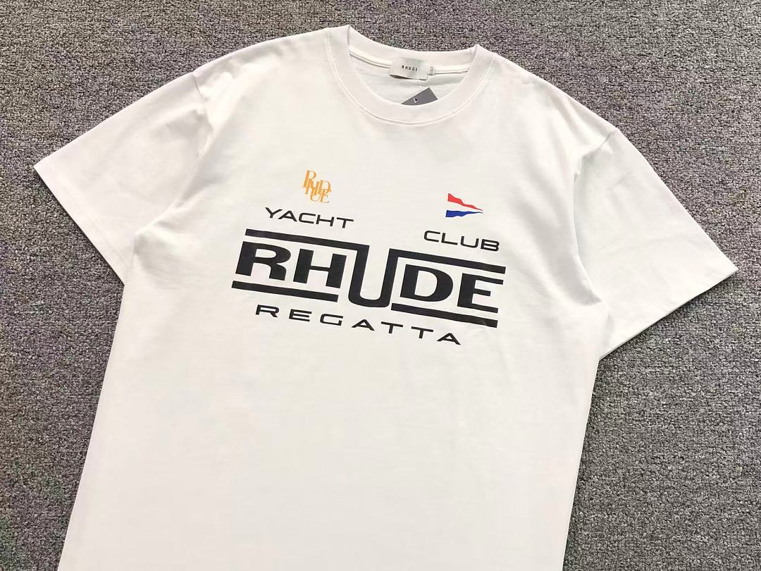 Rhude 95 RHUDE T-SHIRT 3204231421 (Im 170Cm 60Kg I Wear Size L In The Phot) - Image 14