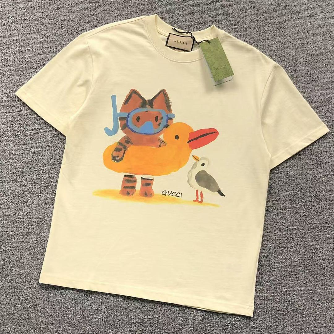 Gucci 85 G⭐C⭐I T-SHIRT 5042620101 (Im 170Cm 60Kg I Wear Size S In The Phot)
