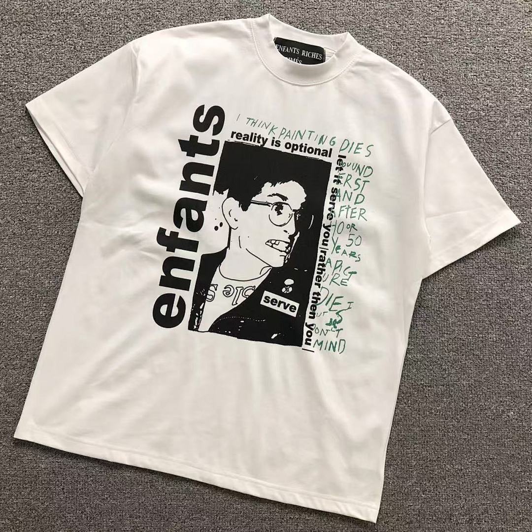 Chanel 85 ENFANTS RICHES DEPRIMES T-SHIRT 42012437162 (Im 170Cm 60Kg I Wear Size S In The Phot)