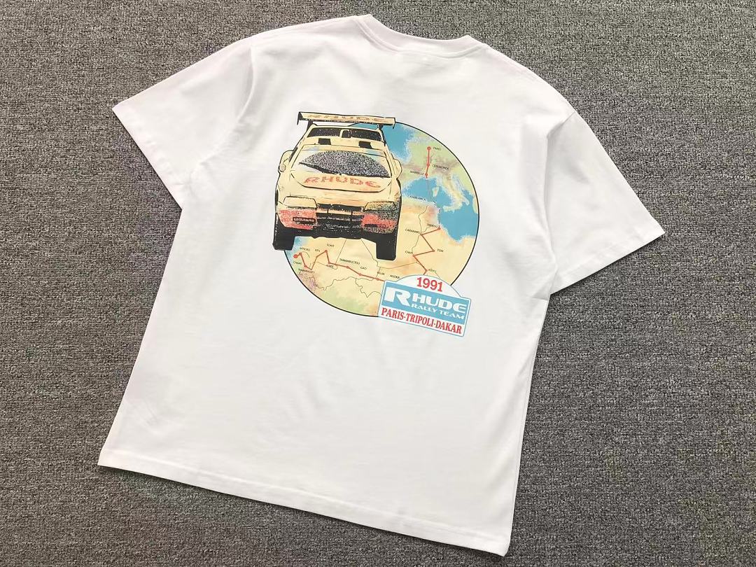Rhude 105 RHUDE T-SHIRT 3208060617 (Im 170Cm 60Kg I Wear Size S In The Phot) - Image 8