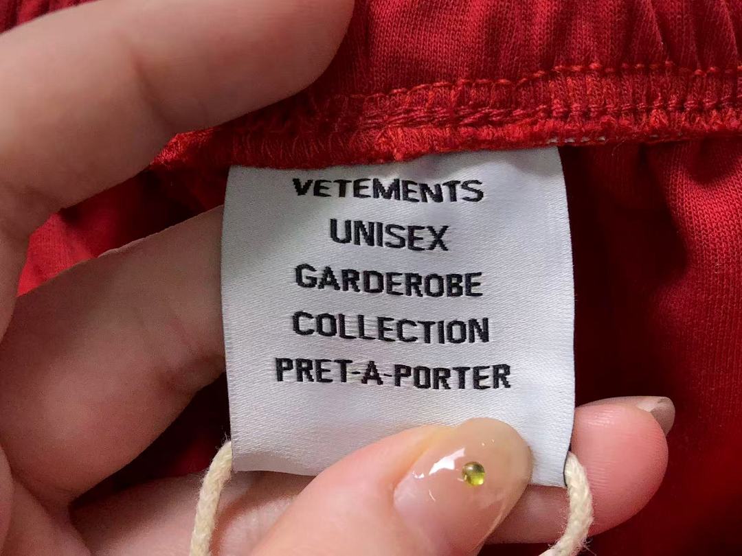 Vetements TROUSERS275 VETEMENTS HOODIE TROUSERS 3112180517 (Im170Cm 60Kg I Wear Size S In The Phot) - Image 33
