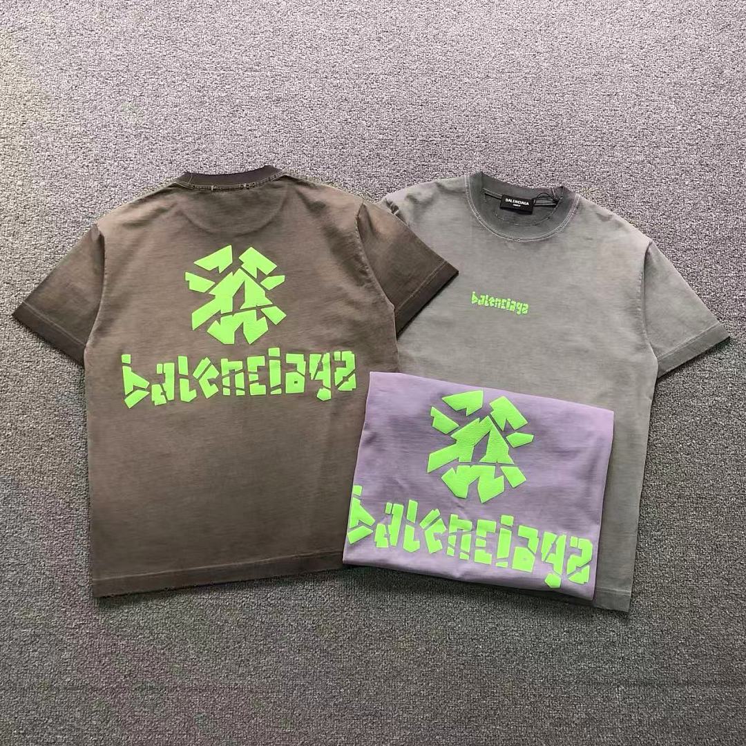 Balenciaga 125 B⭐L⭐⭐⭐IA⭐A T-SHIRT 5207271081 (Im 170Cm 60Kg I Wear Size S In The Phot)