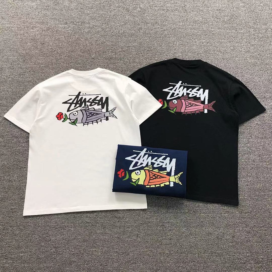 Stussy 108 STUSSY T-SHIRT 211150202 (Im 170Cm 57Kg I Wear Size M In The Phot)
