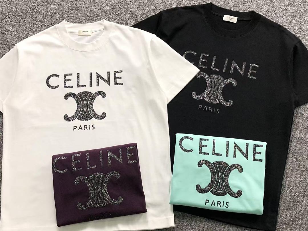 Celine 118 C⭐L⭐⭐E T-SHIRT 3205060621 (Im 170Cm 60Kg I Wear Size L In The Phot) - Image 6