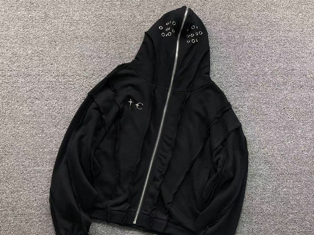 Christian Louboutin 218 THUG CLUB HOODIE 504100617 (Im 170Cm 60Kg I Wear Size 1 In The Phot) - Image 9