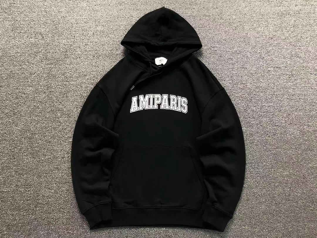 AMI 158 AMI HOODIE 3208164017 (Im 170Cm 60Kg I Wear Size M In The Phot) - Image 9