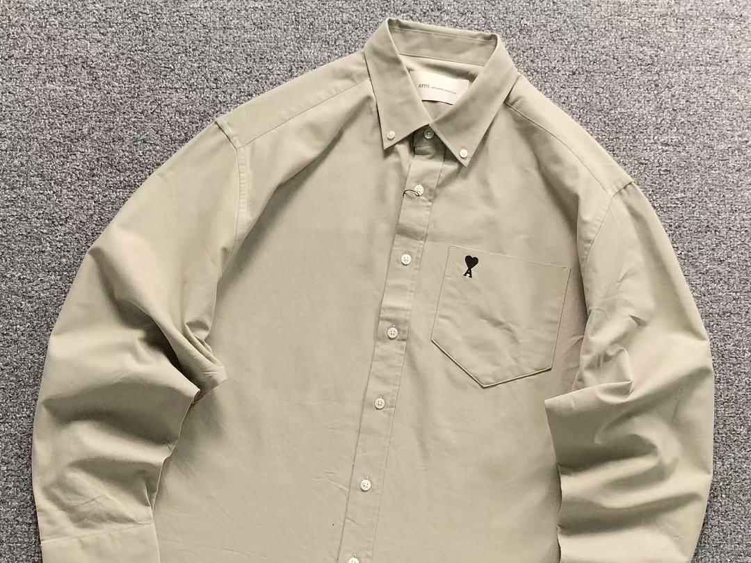 AMI 218 AMI SHIRT 2208110504 (Im 170Cm 60Kg I Wear Size XL In The Phot) - Image 13