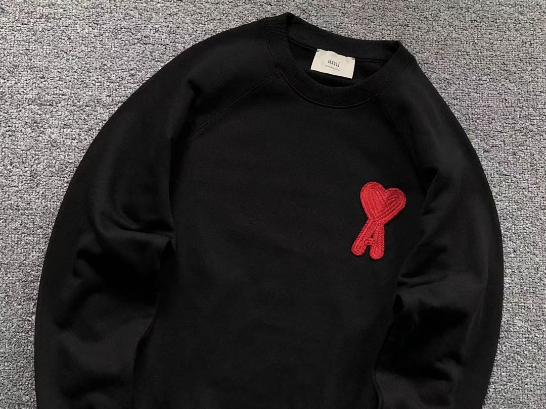 AMI 125 AMI HOODIE 3201081017 (Im 170Cm 60Kg I Wear Size S In The Phot) - Image 21