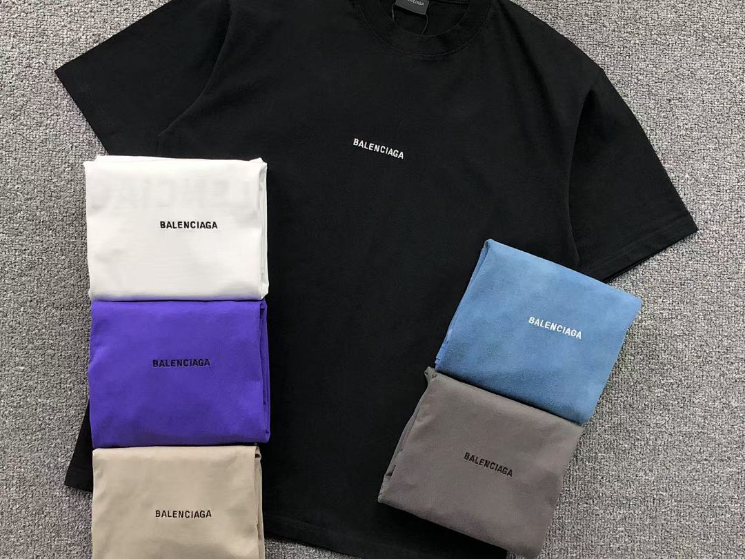Balenciaga 125 B⭐L⭐⭐⭐IA⭐A T-SHIRT 3102220821 (Im 170Cm 57Kg I Wear Size S In The Phot) - Image 25