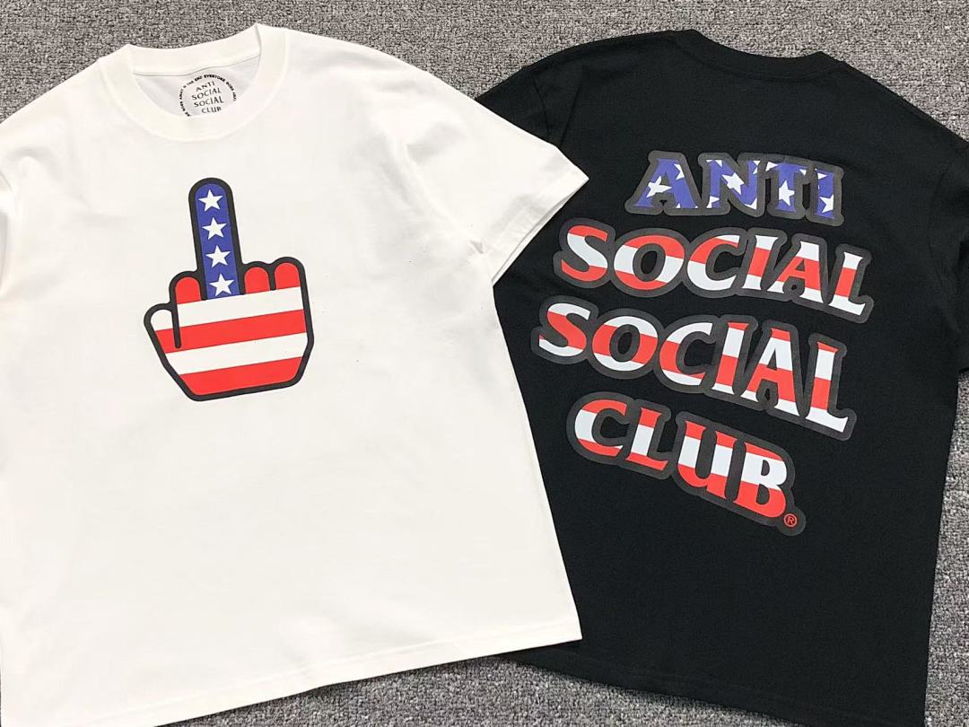 Christian Louboutin 85 ANTI SOCIAL CLUB T-SHIRT - Image 4