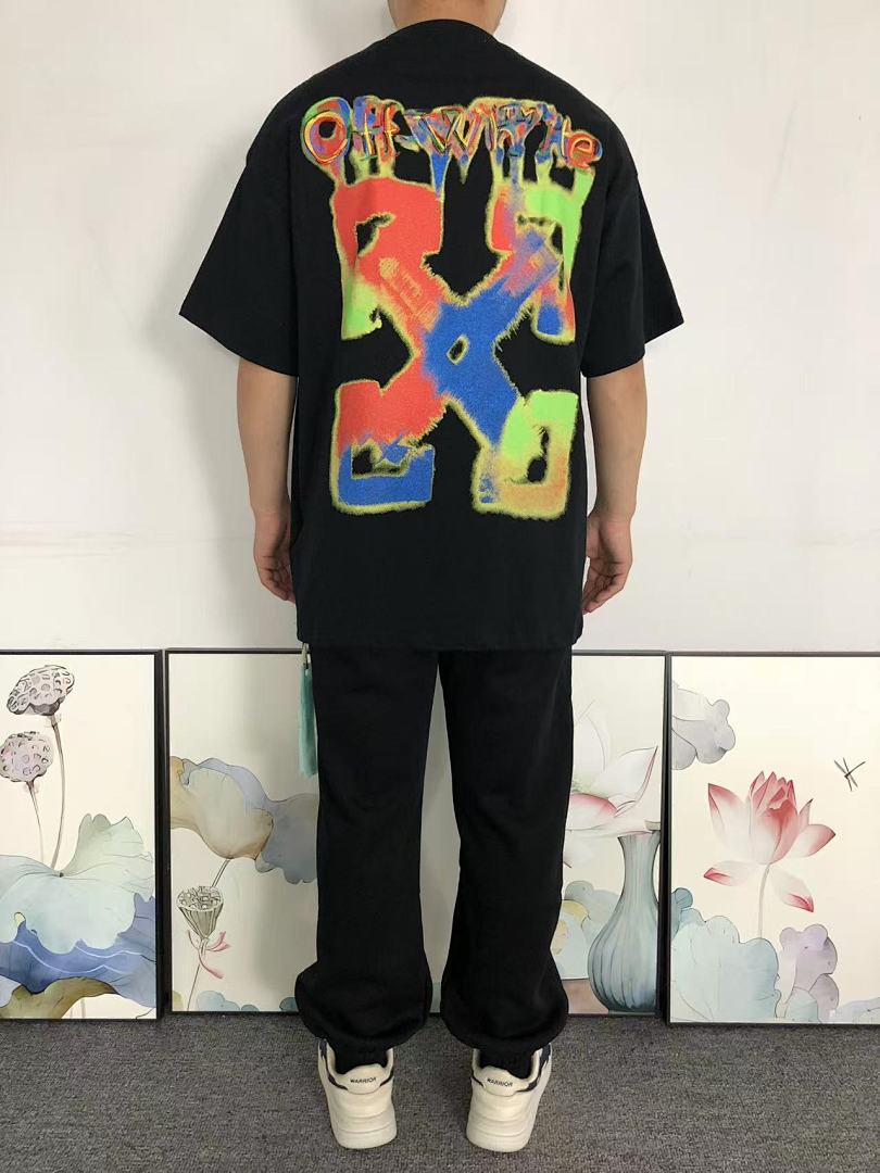 Unbranded 158 OFF-WHITE T-SHIRT 412193101 (Im 170Cm 60Kg I Wear Size S In The Phot) - Image 4