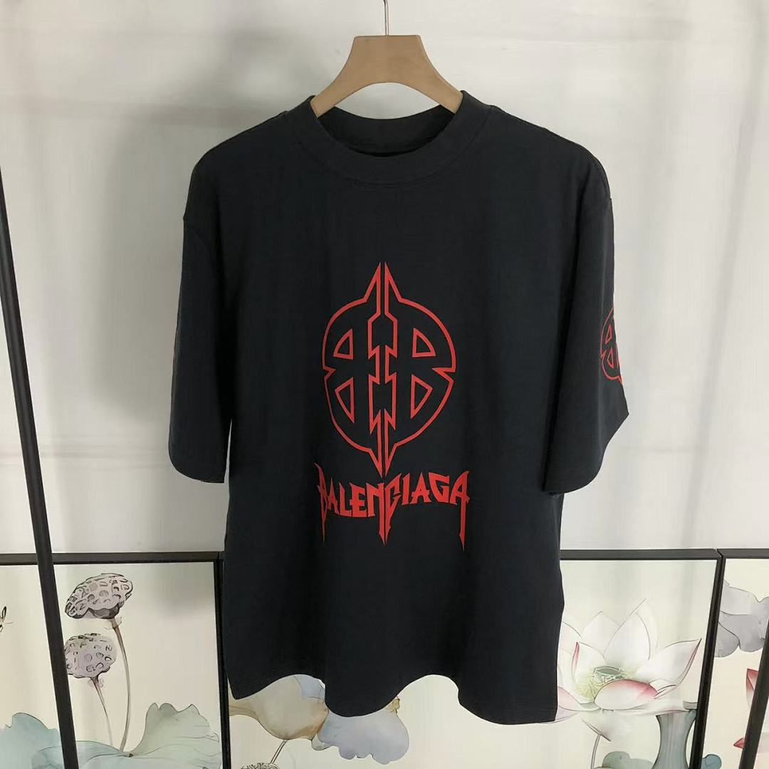 Balenciaga 125 B⭐L⭐⭐⭐IA⭐A T-SHIRT 42041307163 (Im 170Cm 60Kg I Wear Size XS In The Phot) - Image 25