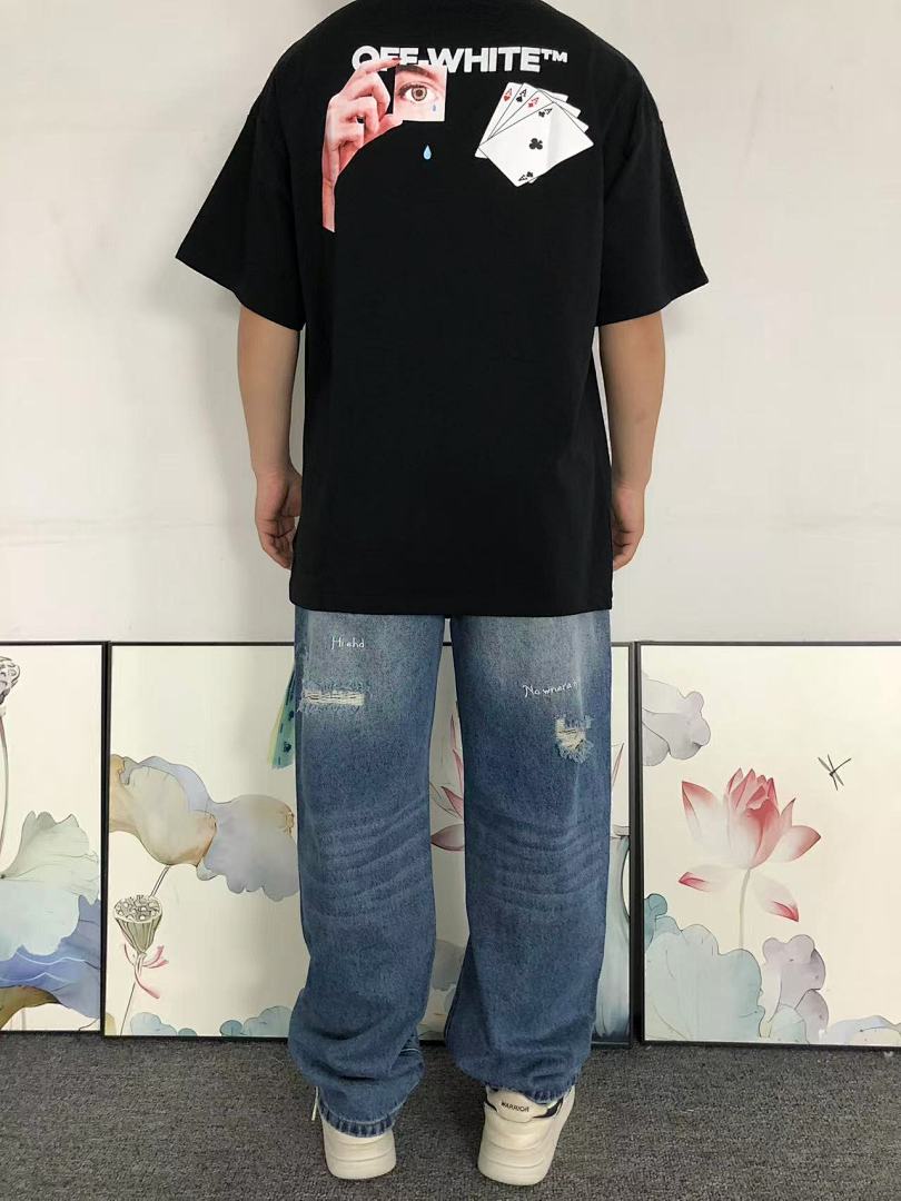 Unbranded 108 OFF-WHITE T-SHIRT 521175419 (Im 170Cm 60Kg I Wear Size M In The Phot) - Image 4