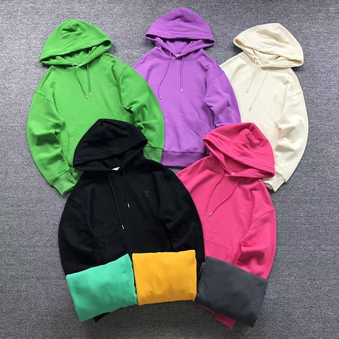 AMI 118 AMI HOODIE 57281788 (Im 170Cm 60Kg I Wear Size M In The Phot)
