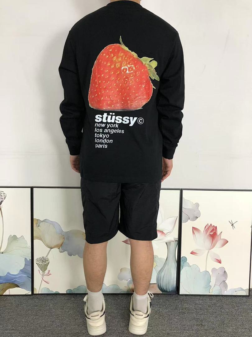 Stussy 158 STUSSY LONG SLEEVED 22041324001 (Im 170Cm 60Kg I Wear Size M In The Phot) - Image 4