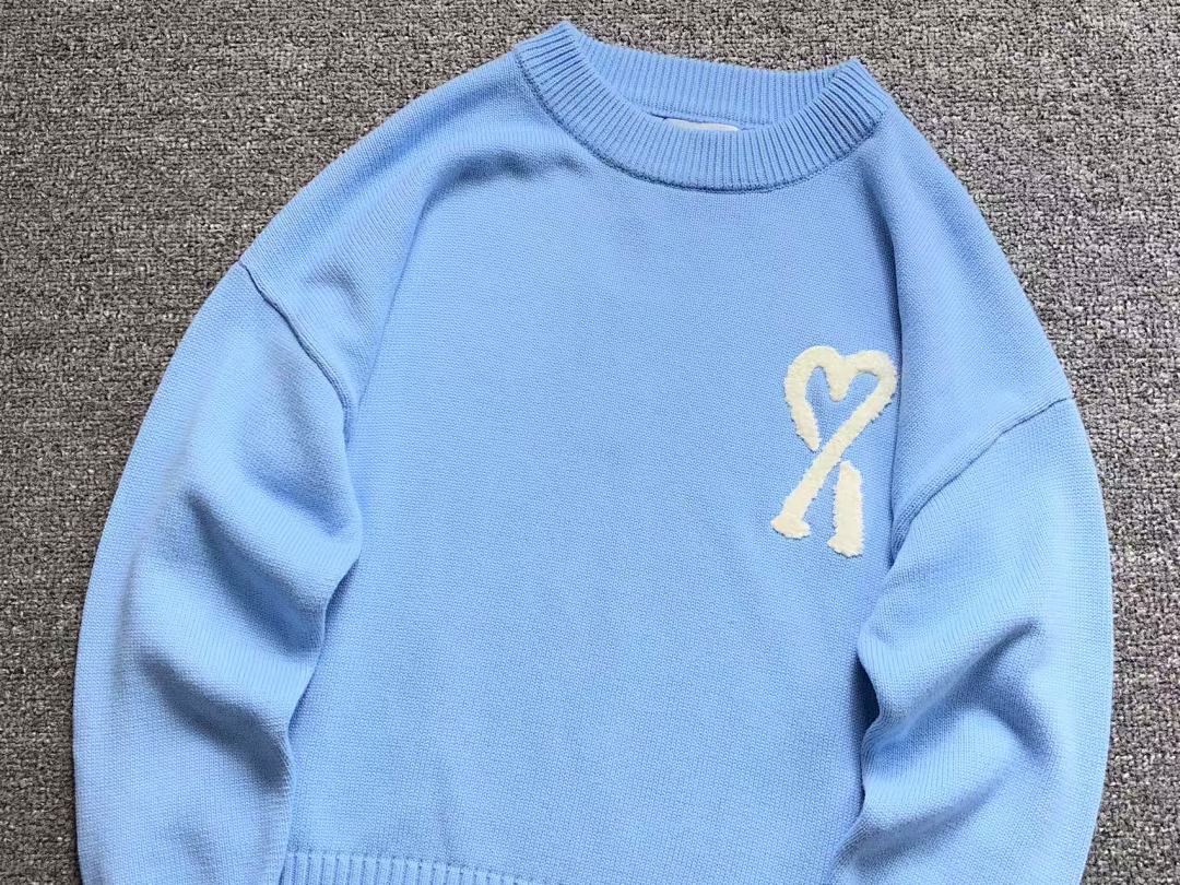AMI 135 AMI SWEATER 3109300121 (Im 170Cm 60Kg I Wear Size M In The Phot) - Image 10