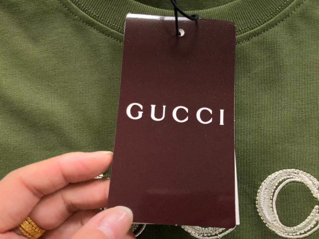 Gucci 135 G⭐C⭐I T-SHIRT 22050733125 (Im 170Cm 60Kg I Wear Size S In The Phot) - Image 11