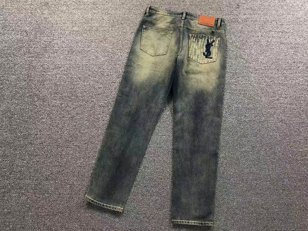 Saint Laurent 175 SA⭐⭐T ⭐⭐U⭐⭐NT TROUSRES 2207081601 S6923 (Im 170Cm 60Kg I Wear Size 33 In The Phot) - Image 6