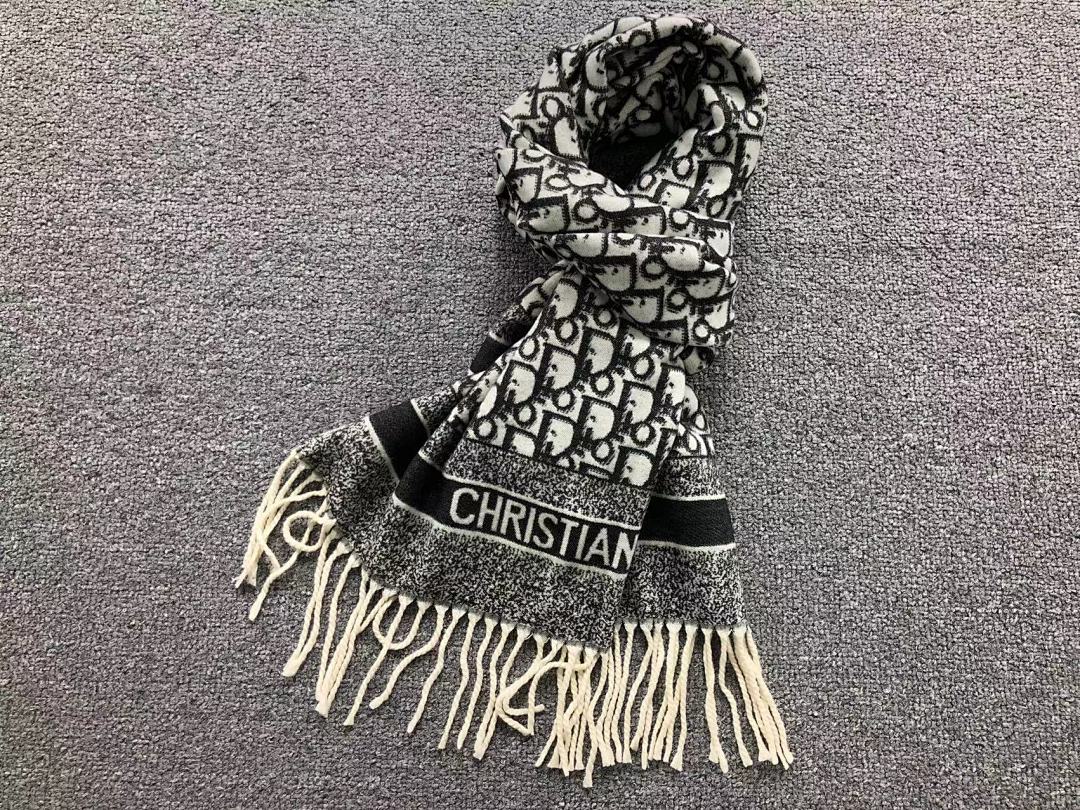 Dior 98 D⭐O⭐ SCARF 521904102 (Long 182CM* Wide 63CM*) - Image 7