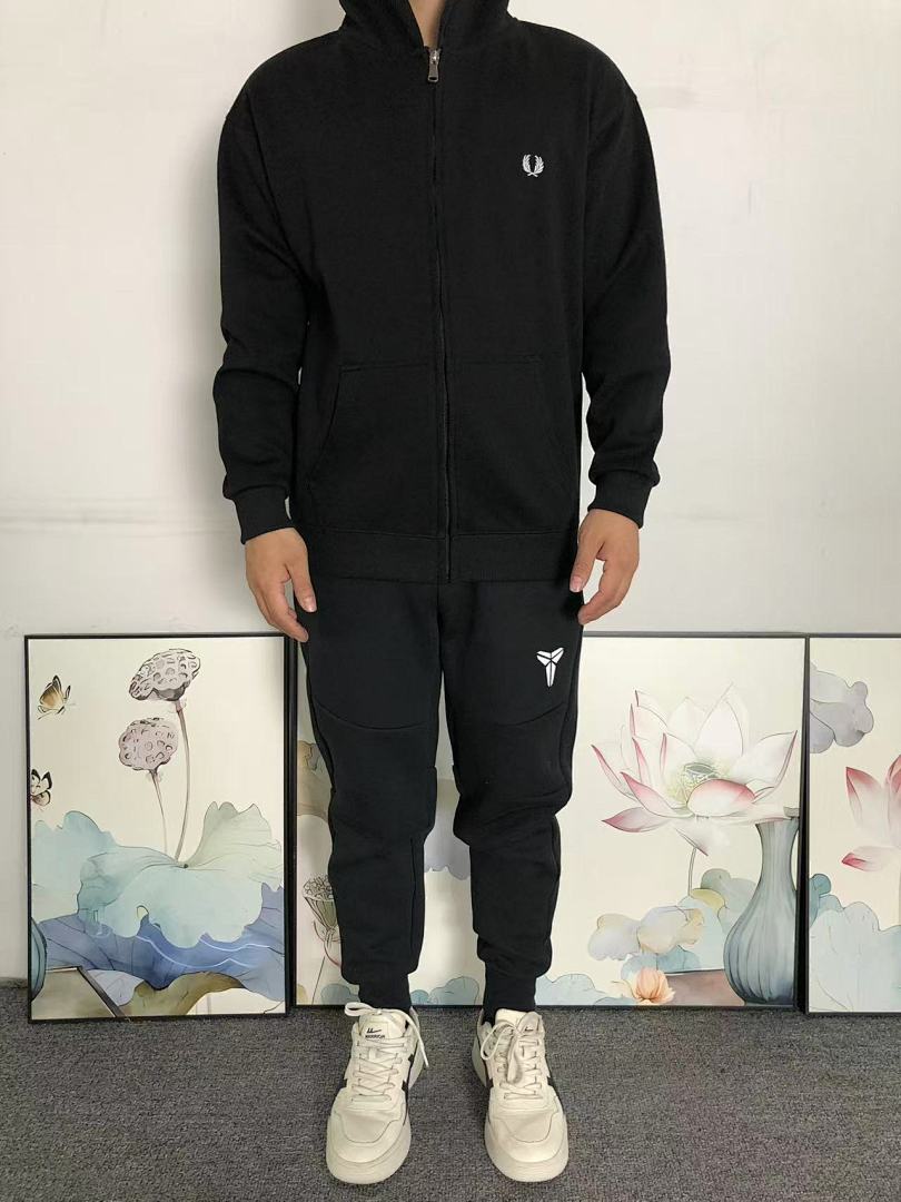 Unbranded 215 FRED PERRY HOODIE 411210801 (Im 170Cm 60Kg I Wear Size M In The Phot) - Image 3