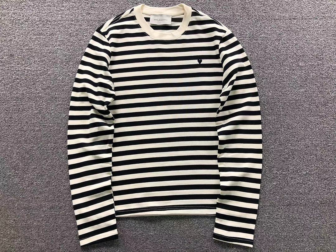 AMI 129 AMI LONG SLEEVED 3209031217 (Im 170Cm 60Kg I Wear Size S In The Phot) - Image 7