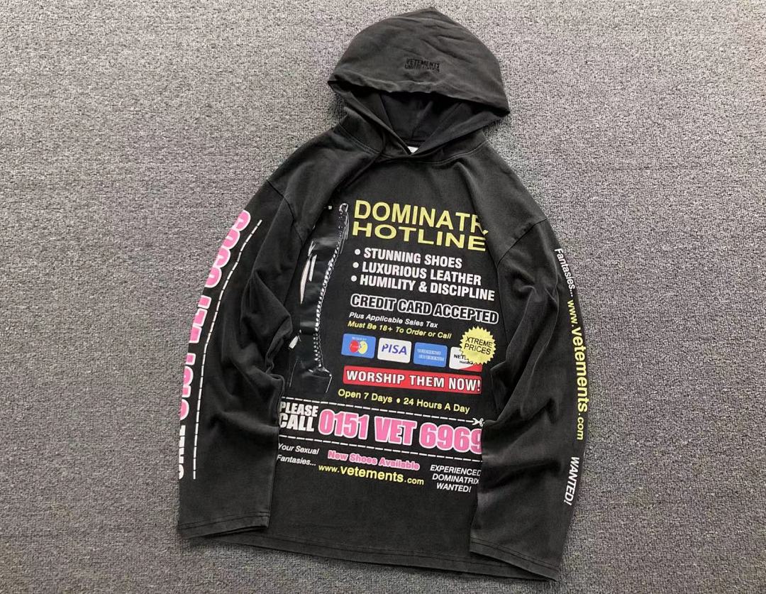 Vetements 225 VETEMENTS LONG SLEEVED 3112180617 (Im 170Cm 60Kg I Wear Size S In The Phot) - Image 6