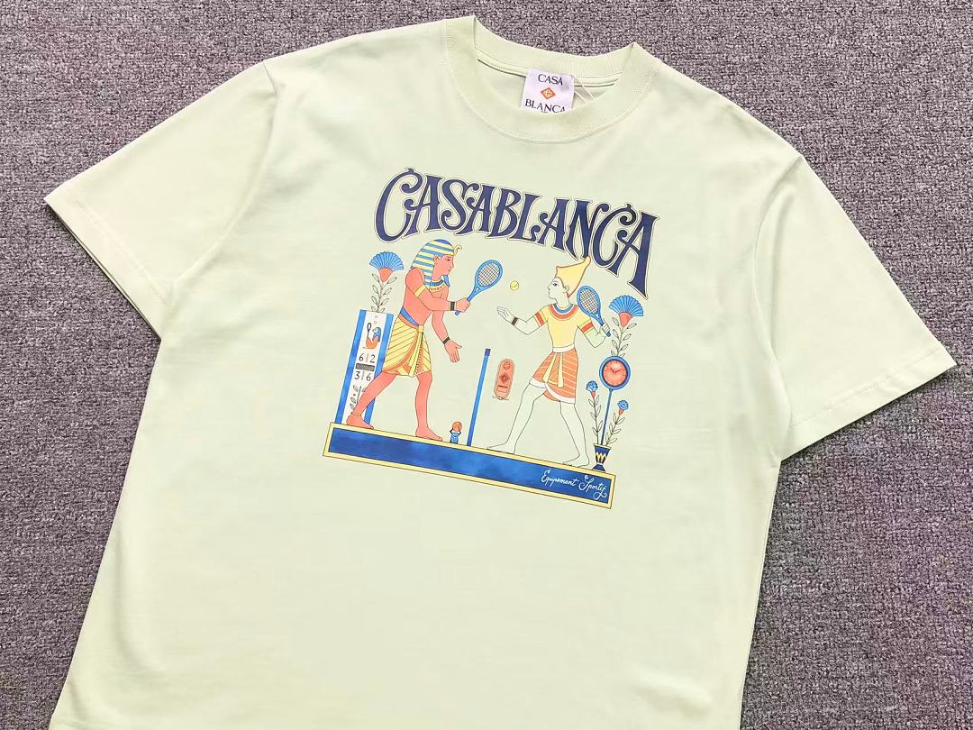 Casablanca 105 CASABLANCA T-SHIRT 52062601127 (Im 170Cm 60Kg I Wear Size L In The Phot) - Image 22