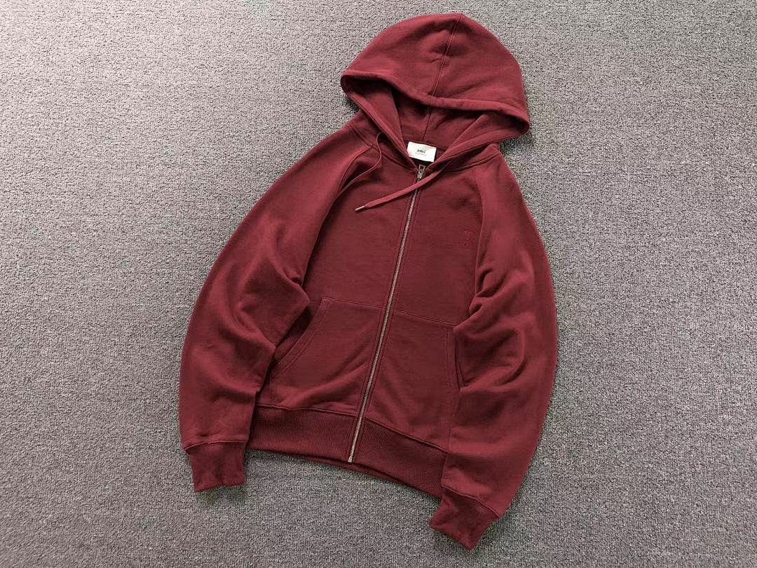 AMI 138 AMI HOODIE 3108210121 (Im 170Cm 60Kg I Wear Size M In The Phot) - Image 11