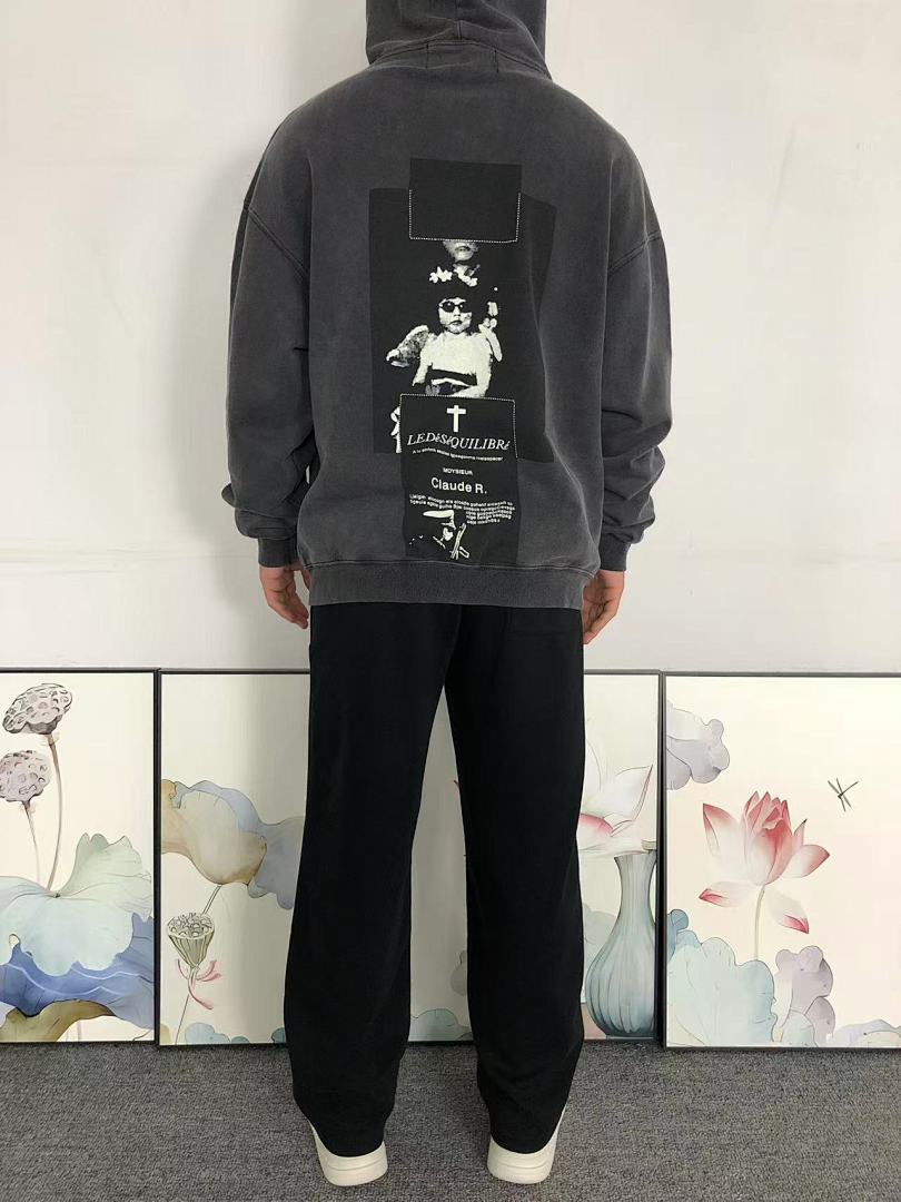 Chanel 178 ENFANTS RICHES DEPRIMES HOODIE 511613162 (Im 170Cm 60Kg I Wear Size S In The Phot) - Image 4