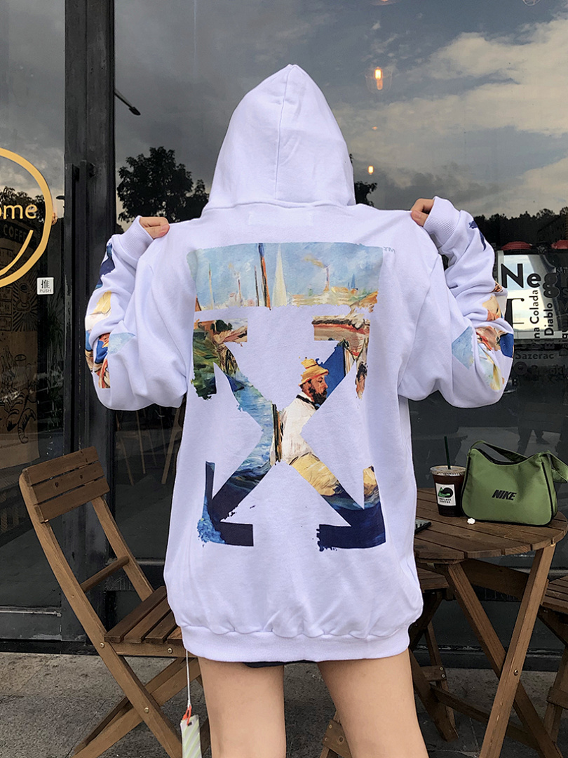 Off-White 135 OFF-WHITE (WHITE HOODIE) - Image 58