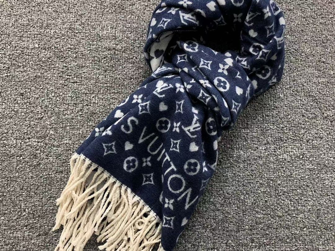 Louis Vuitton 98 L⭐ SCARF (Long 180CM* Wide 65CM*) - Image 10