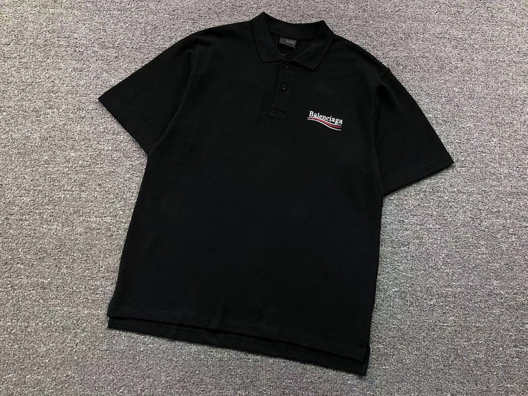Balenciaga 158 B⭐L⭐⭐⭐IA⭐A POLO 3108081321 (Im 170Cm 60Kg I Wear Size S In The Phot) - Image 11