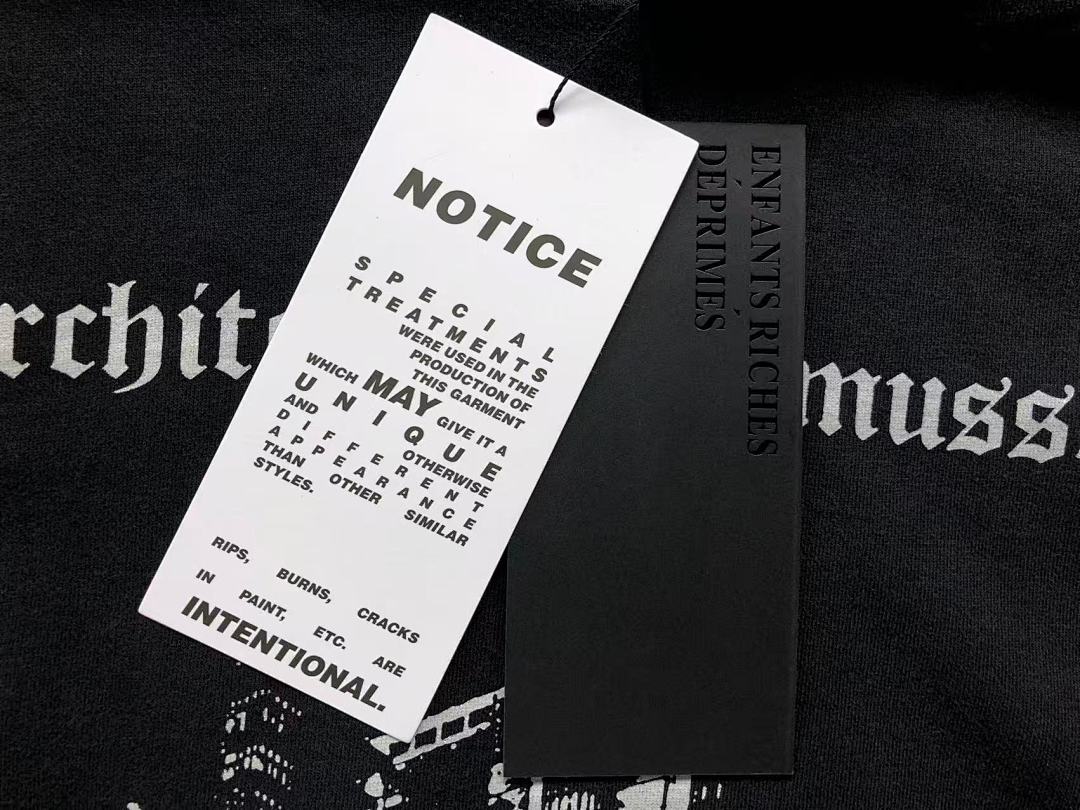 Chanel 168 ENFANTS RICHES DEPRIMES HOODIE 1109180799 (Im 170Cm 60Kg I Wear Size XL In The Phot) - Image 16