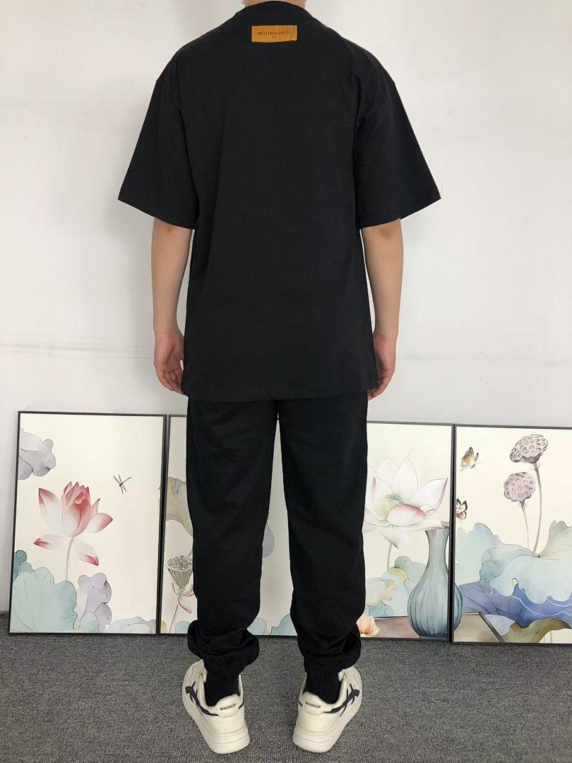 Louis Vuitton 108 L⭐ T-SHIRT41072405133 (Im 170Cm 60Kg I Wear Size S In The Phot) - Image 4