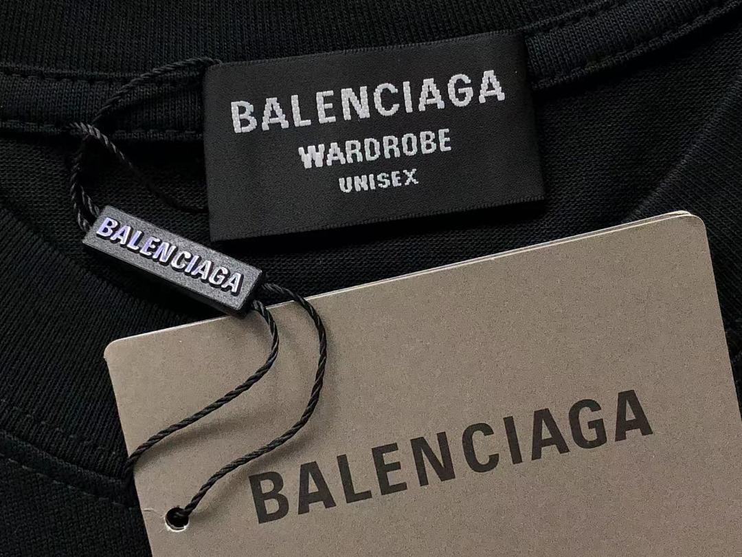 Balenciaga 108 B⭐L⭐⭐⭐IA⭐A T-SHIRT 411142121 (Im 170Cm 57Kg I Wear Size M In The Phot) - Image 26