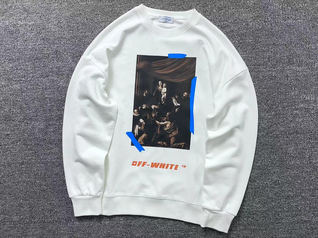 Off-White 136 OFF-WHITE (WHITE HOODIE) - Image 16