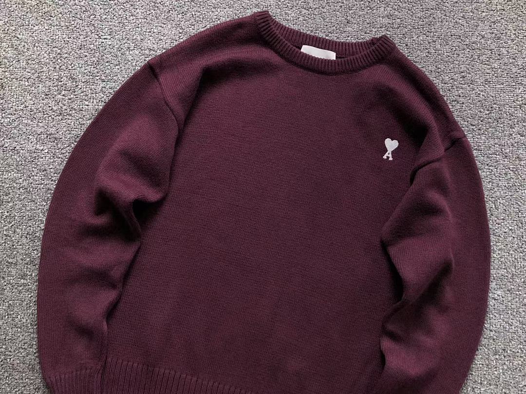 AMI 158 AMI SWEATER 21101110125 (Im 170Cm 60Kg I Wear Size S In The Phot) - Image 32