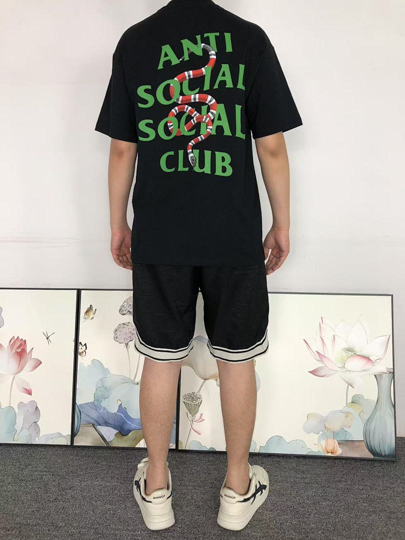 Christian Louboutin 85 ANTI SOCIAL CLUB T-SHIRT 3108081102 (Im 170Cm 60Kg I Wear Size M In The Phot) - Image 4