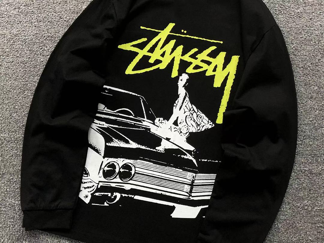 Stussy 135 STUSSY LONG SLEEVED 4107011077 (Im 170Cm 60Kg I Wear Size M In The Phot) - Image 12