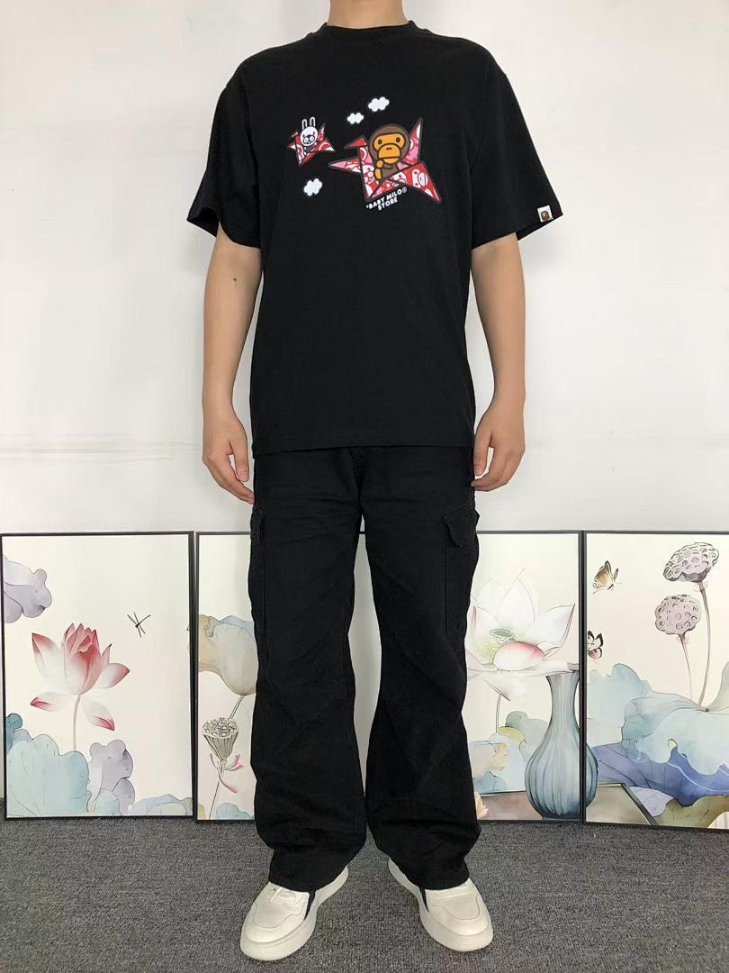 Bape 85 BAPE T-SHIRT 41061007398 (Im 170Cm 60Kg I Wear Size S In The Phot) - Image 3