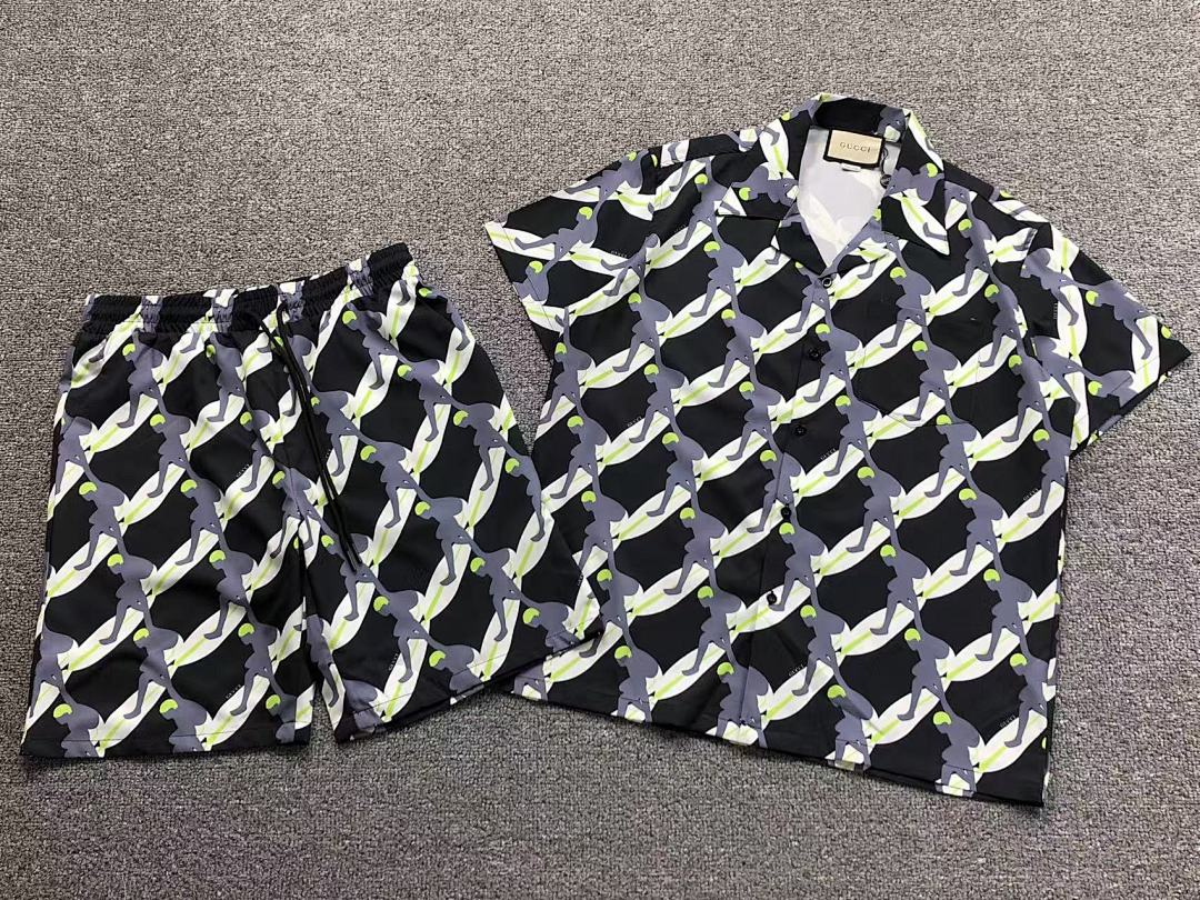 Gucci SHORTS 95 G⭐C⭐I SHIRT 213042439 (Im 170Cm 55Kg I Wear Size L In The Phot) - Image 6