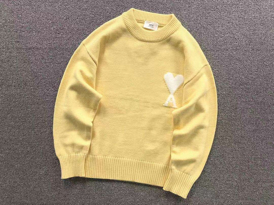 AMI 138 AMI SWEATER 3110071117 (Im 170Cm 60Kg I Wear Size S In The Phot) - Image 14
