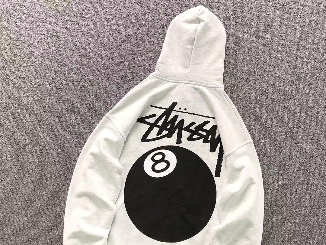 Stussy 138 STUSSY HOODIE 510220282 (Im 170Cm 60Kg I Wear Size S In The Phot) - Image 8