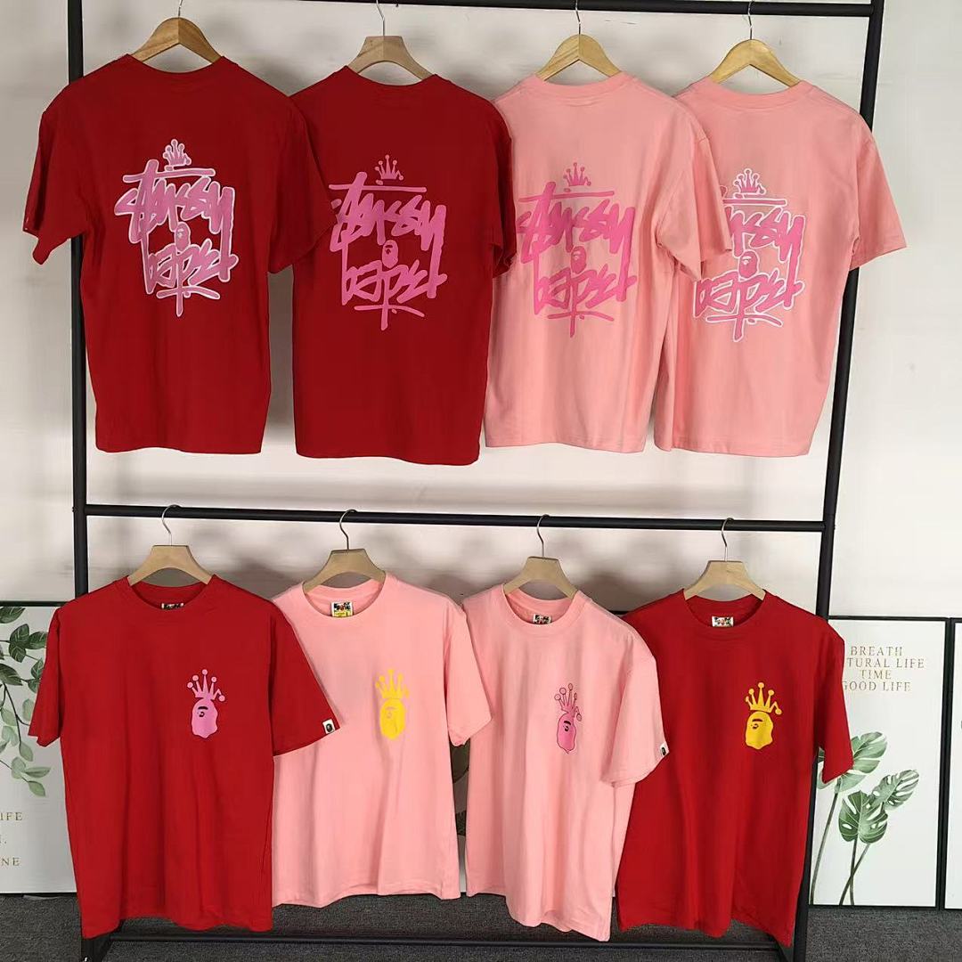 Bape 78 BAPE STUSSY T-SHIRT - Image 45