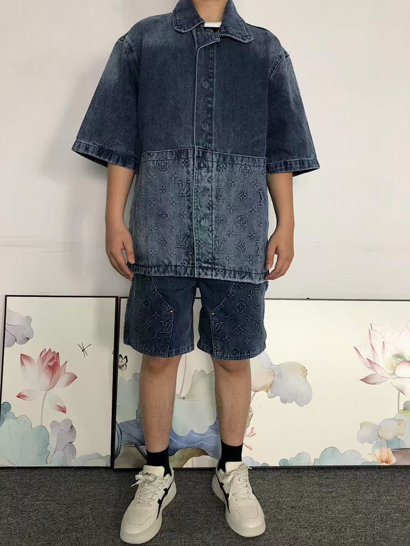 Louis Vuitton SHORTS 178 L⭐ T-SHIRT 59042570 (Im 170Cm 60Kg I Wear Size M In The Phot) - Image 4